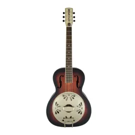 Gretsch 6 String Acoustic Electric Resonator Guitar 2 Color Sunburst