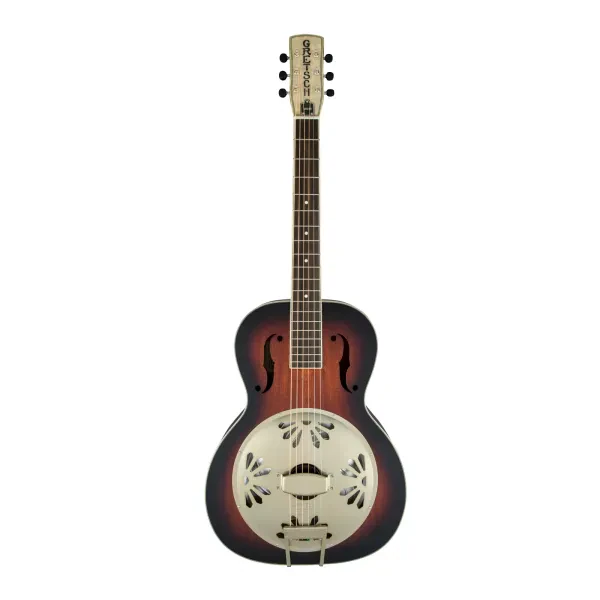 Gretsch 6 String Acoustic Electric Resonator Guitar 2 Color Sunburst