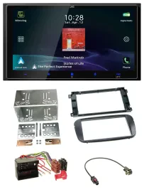 JVC USB Bluetooth 2DIN DAB MP3 Autoradio für Ford C-Max Galaxy Focus ab 2007 Pro