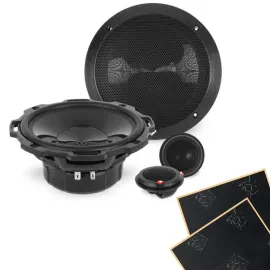 Rockford Fosgate Punch P1675-S 6.75" Component Speaker System with Sound Damping