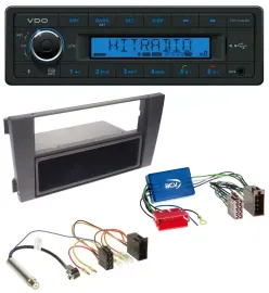 Автомагнитола VDO Bluetooth, USB, AUX, MP3 для Audi A6 C5 2001–2005, совместима с активной системой Symphony