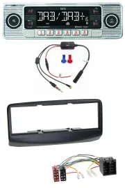 Dietz DAB USB MP3 Bluetooth Autoradio für Fiat Multipla 186 Facelift 2006-2010
