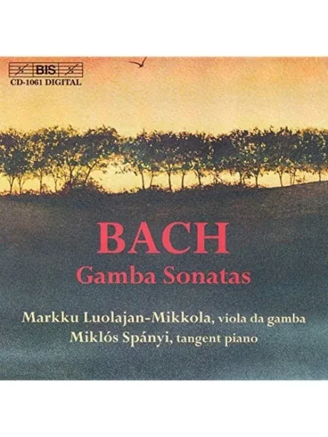 LUOLAJAN-MIKKOLA, MARKKU; SPANYI, MIKLOS - J.S. Bach: Gamba Sonatas (CD)