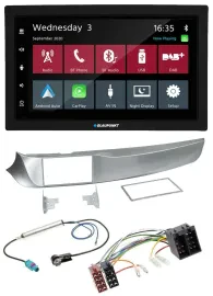 Blaupunkt 2DIN MP3 USB Bluetooth DAB Autoradio für Alfa Giulietta 05/2010-10/201