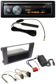 Автомагнитола Pioneer CD/USB/Bluetooth/DAB/MP3 для Audi A6 (C5, 2001–2005) Symphony/Bose