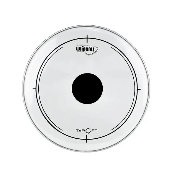 Пластик для барабана Williams 16" Target Dot Clear DT2