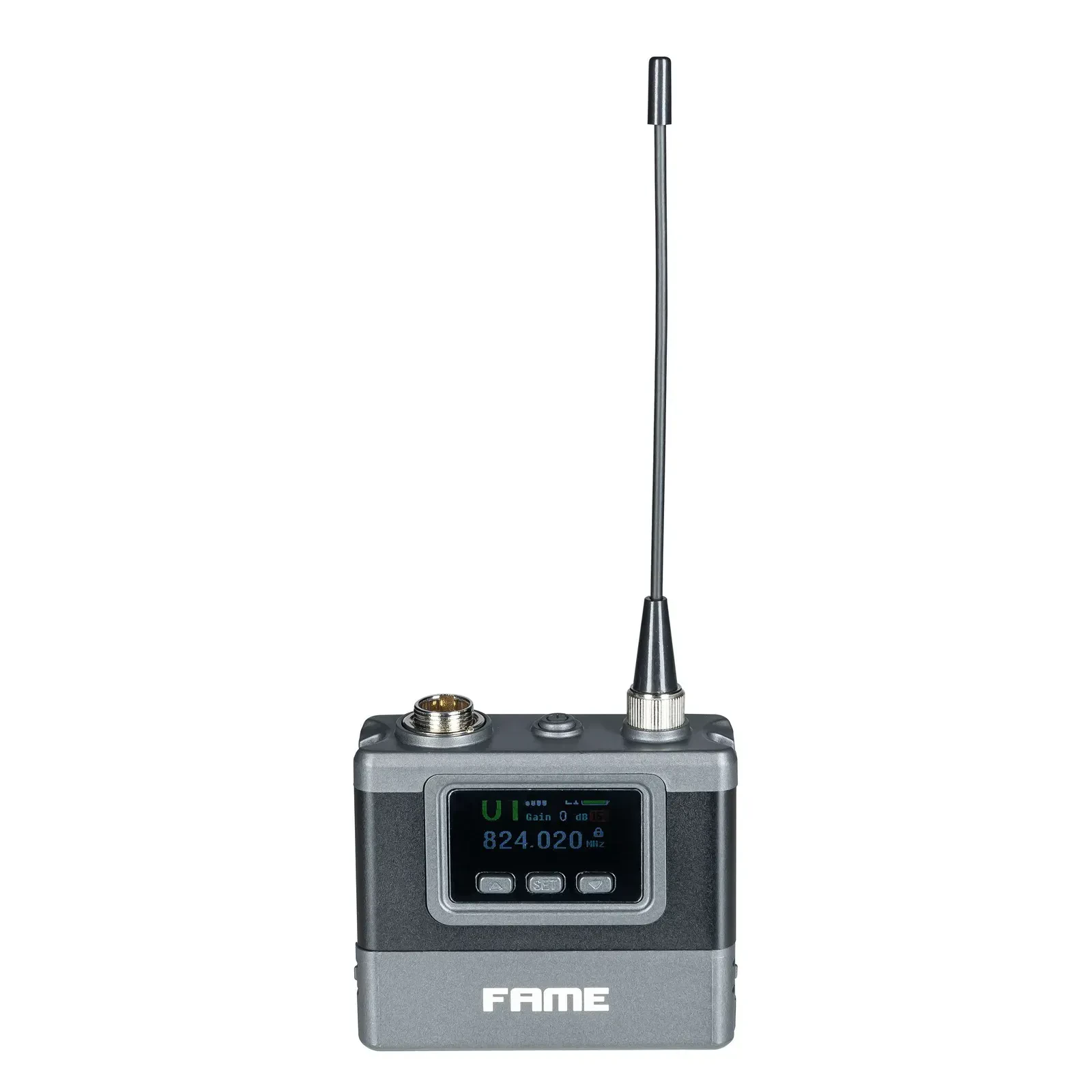 Поясной передатчик для радиосистем Fame Audio MS-BP G/X Taschensender C 826–832 МГц