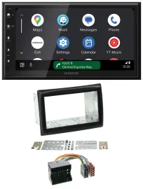 Kenwood DAB Bluetooth USB MP3 2DIN Autoradio für Renault Megane 2009-2010