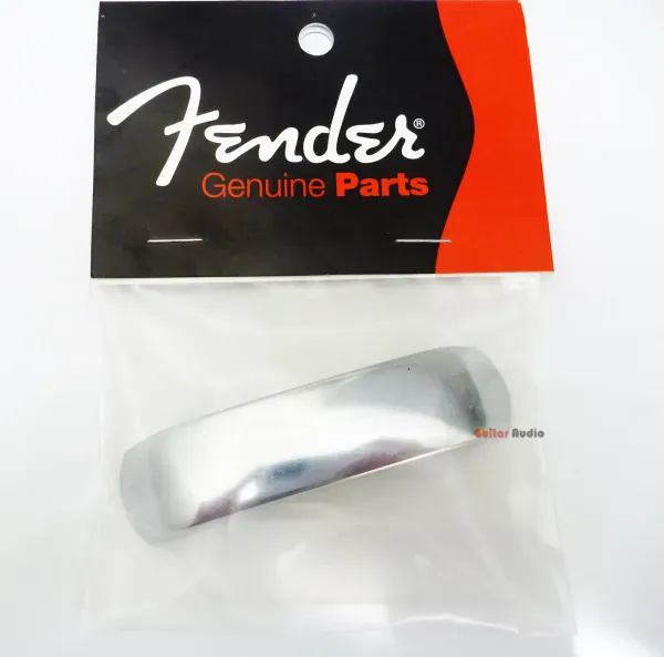 Genuine Fender USA Jaguar/Jazzmaster Guitar Bridge Cover Plate - Chrome