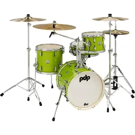 Ударная установка акустическая PDP by DW New Yorker 4-Piece Shell Pack Electric Green Sparkle