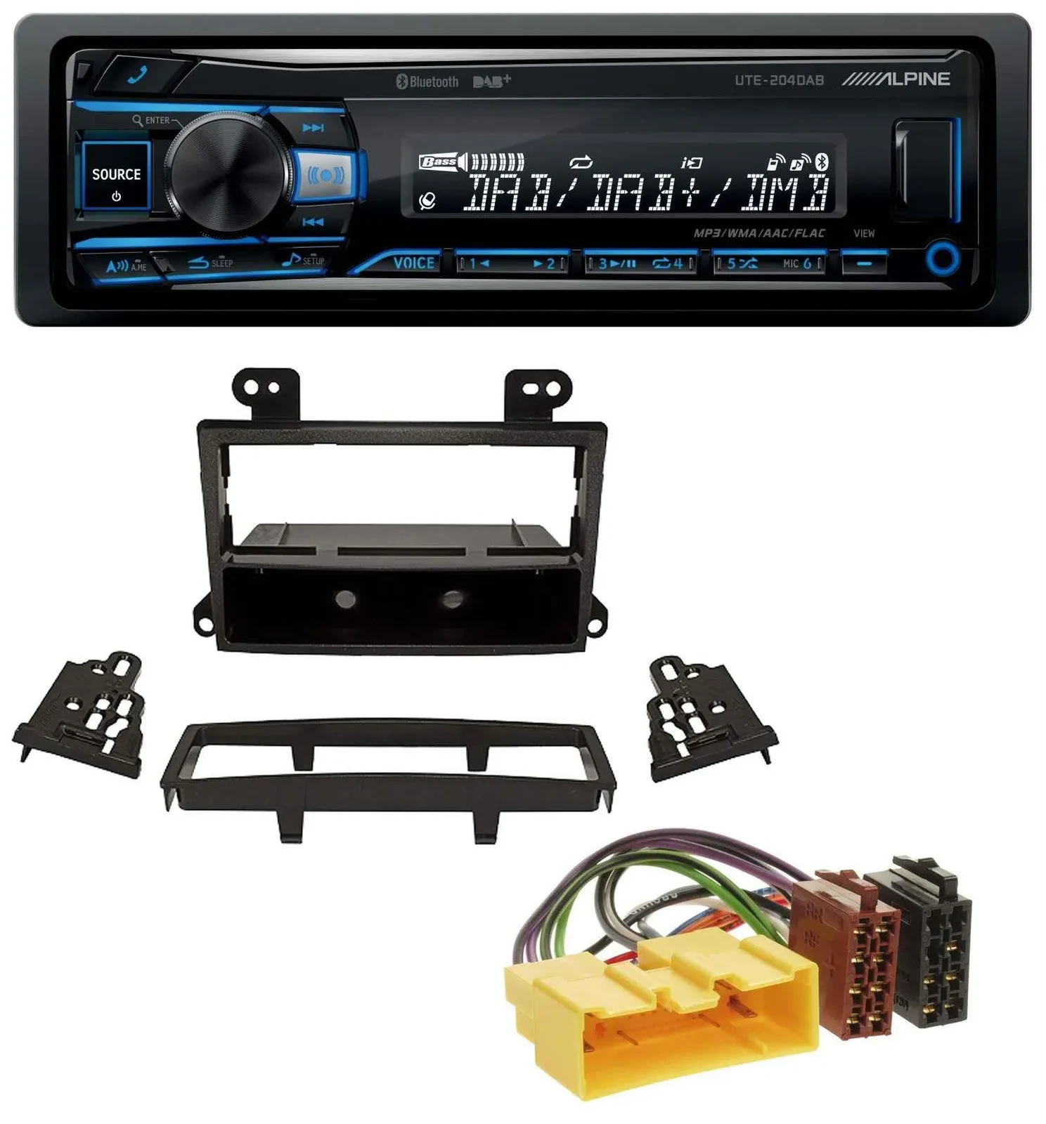 Автомагнитола Alpine для Mazda MPV (2000–2006) USB, Bluetooth, DAB, MP3