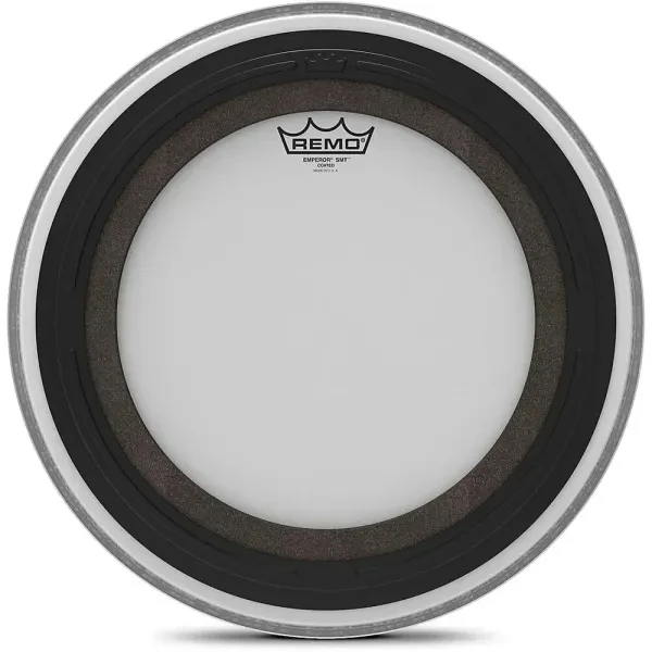 Remo Emperor SMT Coated Bass Drum Head 16 in. White