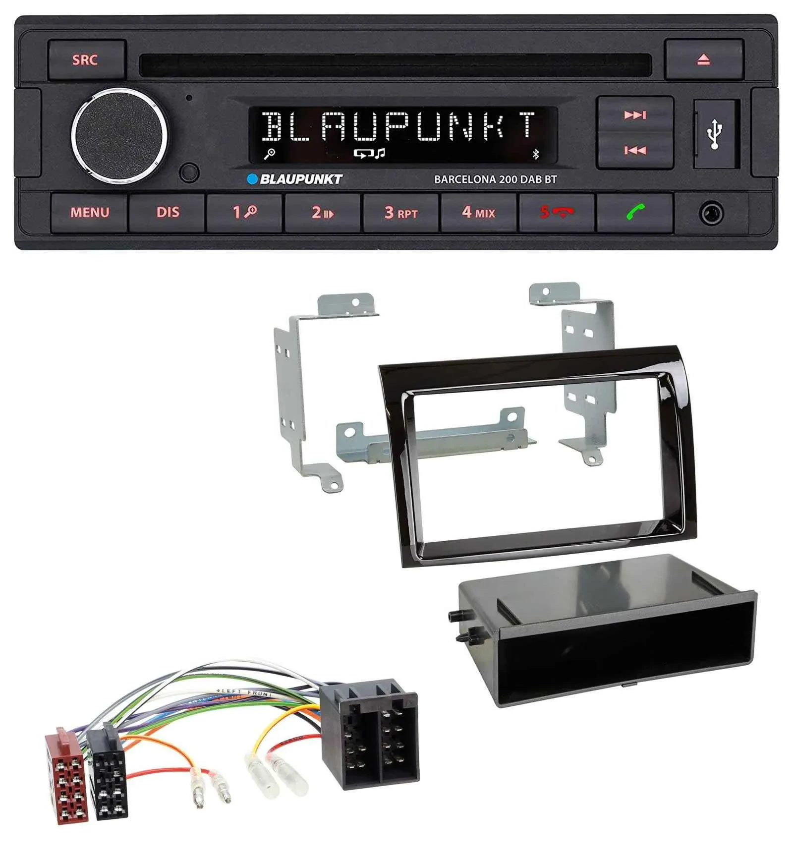 Автомагнитола Blaupunkt USB DAB CD Bluetooth MP3 для Fiat Ducato/Citroen Jumper