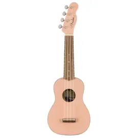 Укулеле Fender Venice Soprano Ukulele Shell Pink