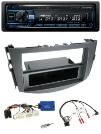 Alpine USB Bluetooth DAB Lenkrad Autoradio für Toyota RAV-4 2011-2013