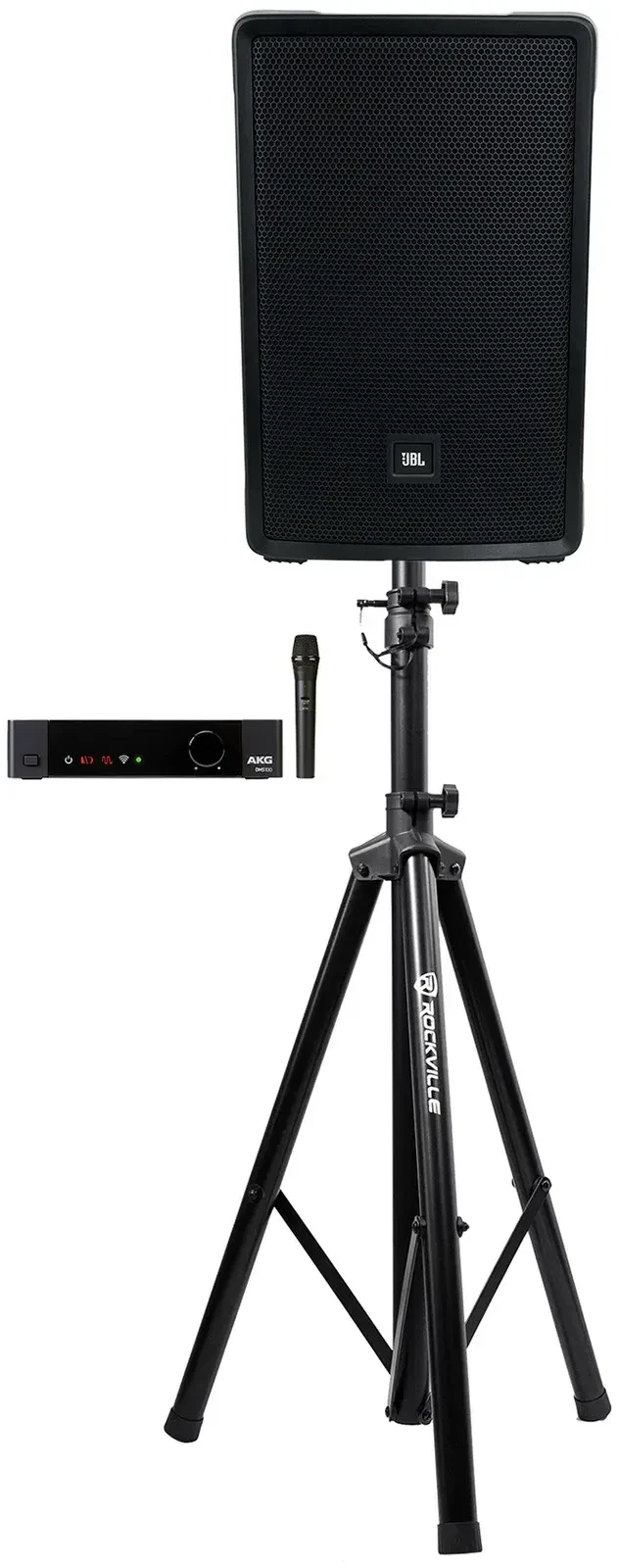 JBL IRX112BT 12" 1300w Powered DJ Portable PA Speaker+Bluetooth+AKG Wireless Mic