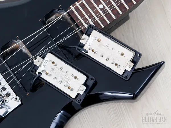 ヌ*ル様 B.C Rich warlock ワーロック　カスタム　セイモアダンカ B.C.Rich Warlock NJ Series черный, Seymour Duncan SH-2 & SH-4