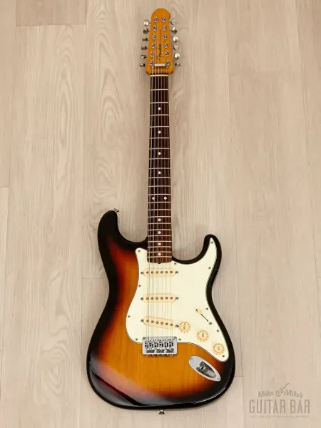 Электрогитара Fender Stratocaster XII ST12-90TX SSS Sunburst w/case Japan 2004