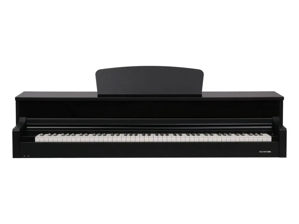 Цифровое пианино Aurora AU140-BK классическое, черное, со стойкой