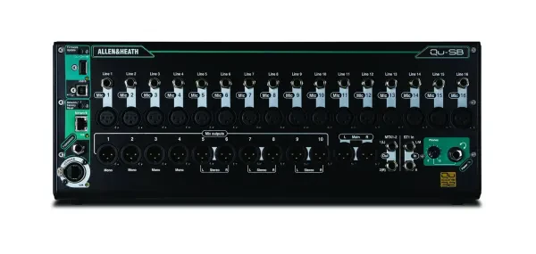 Qu-SB Portable 18 x 14 Digital Mixer w/Remote Wireless Control