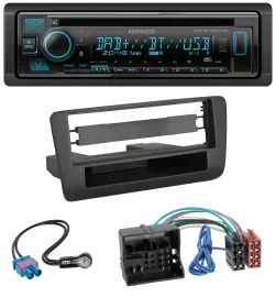 Автомагнитола для Audi A1 (с 2012) Kenwood Bluetooth, DAB, CD, MP3, USB