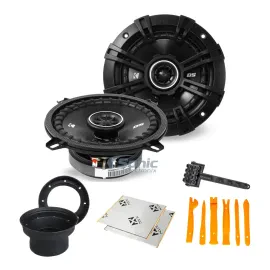 Kicker 43DSC504 Speaker Package with Installation Accessory Kit