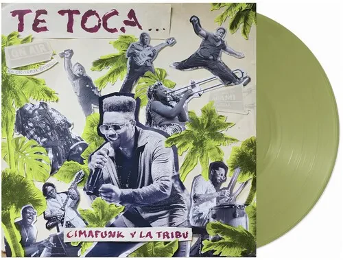 Виниловая пластинка Cimafunk - Te Toca [New Vinyl LP] Colored Vinyl, Olive