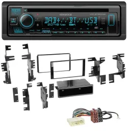 Kenwood Bluetooth DAB CD MP3 USB Autoradio für Nissan Cube ab 09 Frontier ab 13