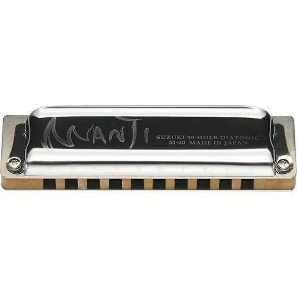 Губная гармошка Suzuki M20 Manji 10-Hole Harmonica LOW F