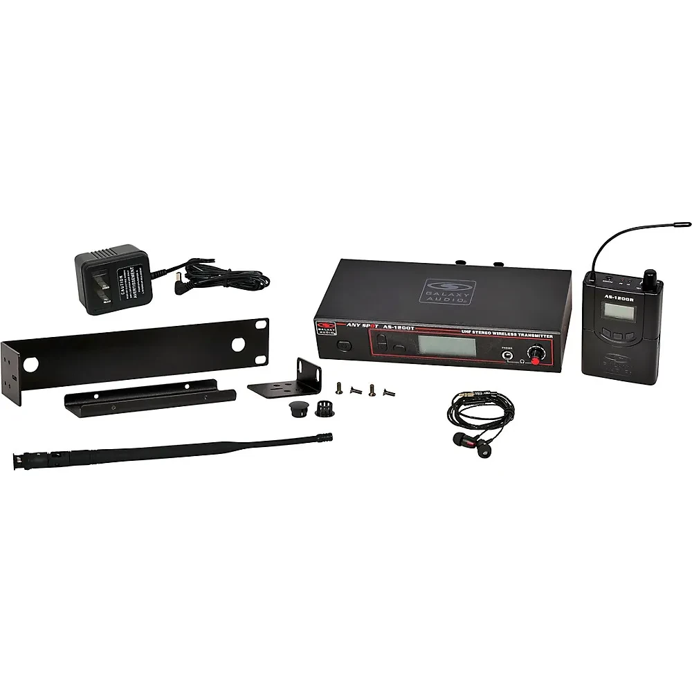 Персональный монитор беспроводной Galaxy Audio AS-1200P4 1200 Series (с EB4 Ear Buds, Band P4)