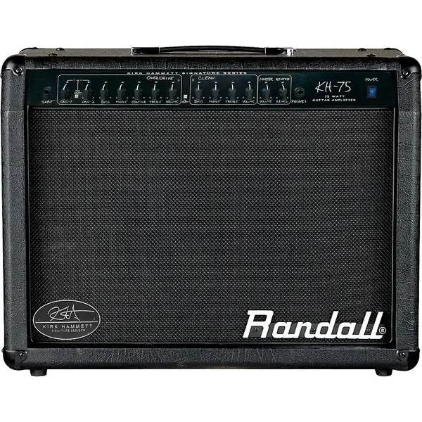 Комбоусилитель для электрогитары Randall Kirk Hammett KH75 75W 1x12 Guitar Combo Amp Black