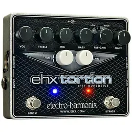 Педаль эффектов для электрогитары Electro-Harmonix EHXTortion JFET Overdrive Guitar Effects Pedal