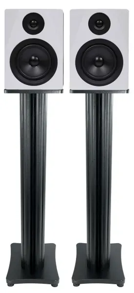 (2) Rockville APM5W 5.25" USB Studio Monitor Speakers+36" Black Premium Stands