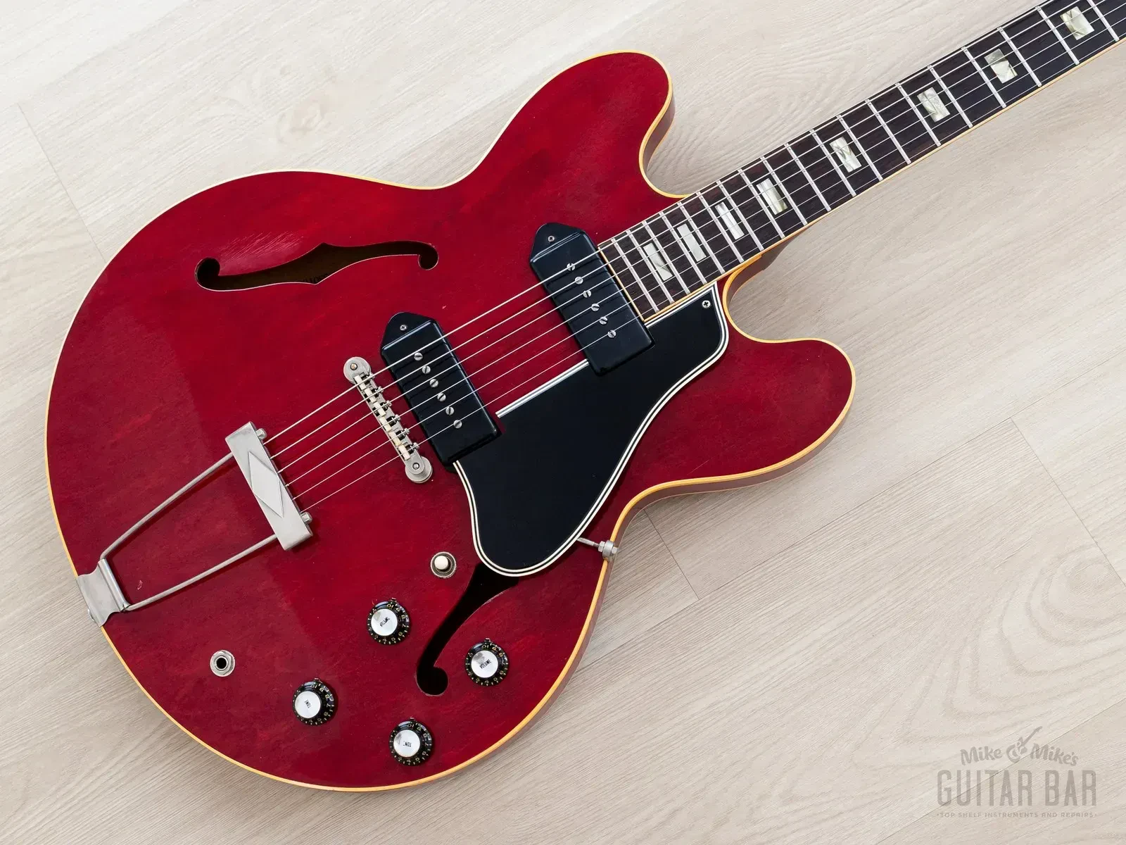 1962 Gibson ES-330 TDC Vintage Hollowbody Electric Guitar Cherry w/ Case