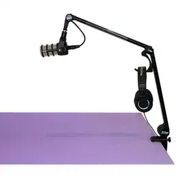 Стойка для микрофона On-Stage MBS9500 Microphone Boom Arm with 20' XLR Cable, Black #14585