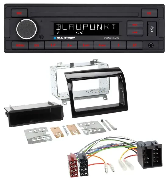 Blaupunkt MP3 AUX USB 1DIN Autoradio für Peugeot Boxer Citroen Jumper Fiat Ducat