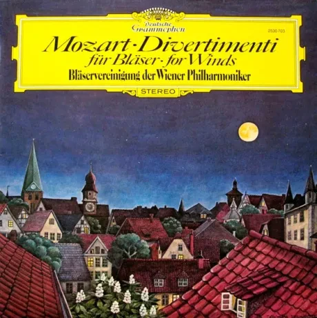 MOZART - Divertimenti Für Bläser • For Winds (LP , Used)