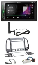 Автомагнитола для Hyundai Santa Fe 4 Pioneer 2DIN, DAB, Bluetooth, AUX, MP3