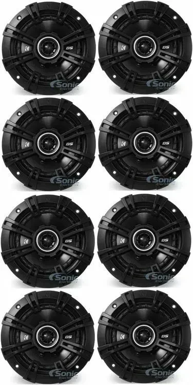 Пассивная акустическая система для авто Kicker 43DSC504 DS Series 5.25", 100W RMS, 2-полосная, коаксиальная (набор, 4 шт.)