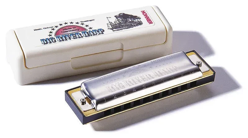 Губная гармошка HOHNER Big River Harp MS диатоническая, C (До), строй Richter, 20 язычков