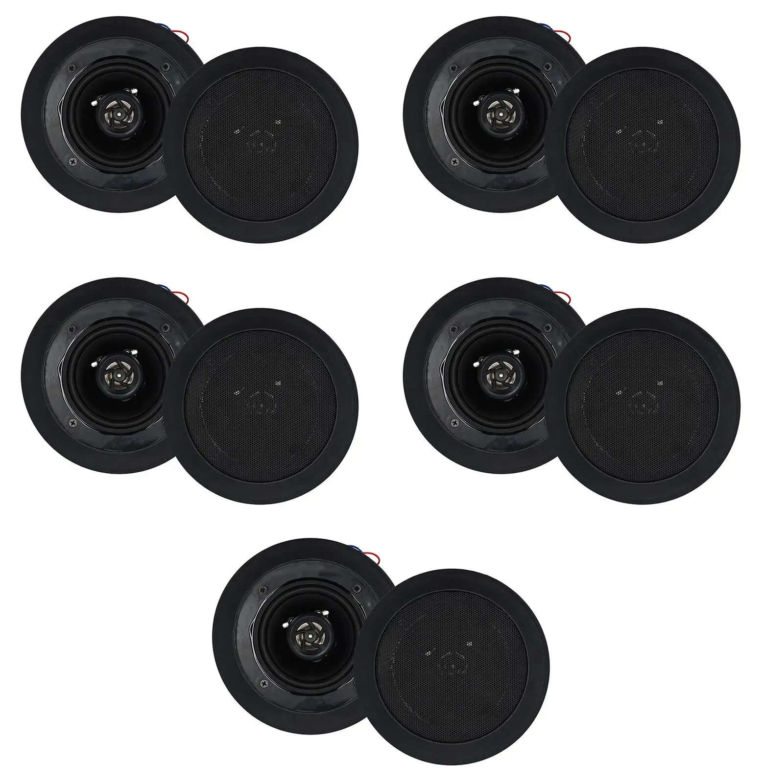 Потолочная акустика Rockville CC4T Black (10 штук)