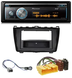 Pioneer MP3 DAB USB CD Bluetooth Autoradio für Mazda 6 (08-12) - glänzend