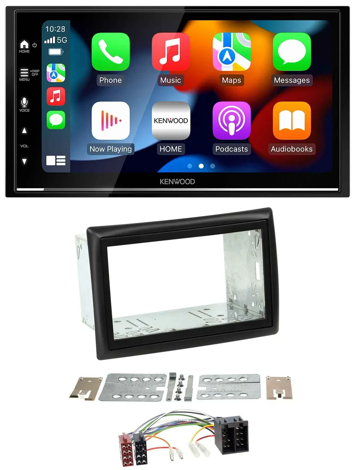 Kenwood DAB USB Bluetooth 2DIN MP3 Autoradio für Renault Megane 2002-2008