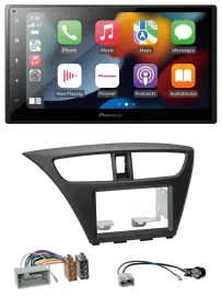 Pioneer DAB Bluetooth 2DIN USB MP3 Autoradio für Honda Civic Hatchback ab 12
