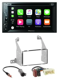 Pioneer MP3 USB DVD Bluetooth DAB 2DIN Autoradio für Nissan Pathfinder 04-07