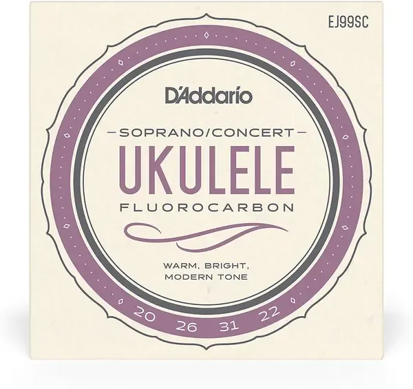 Струны для укулеле сопрано/концерт D'Addario Pro-Arte Carbon EJ99SC 20-31