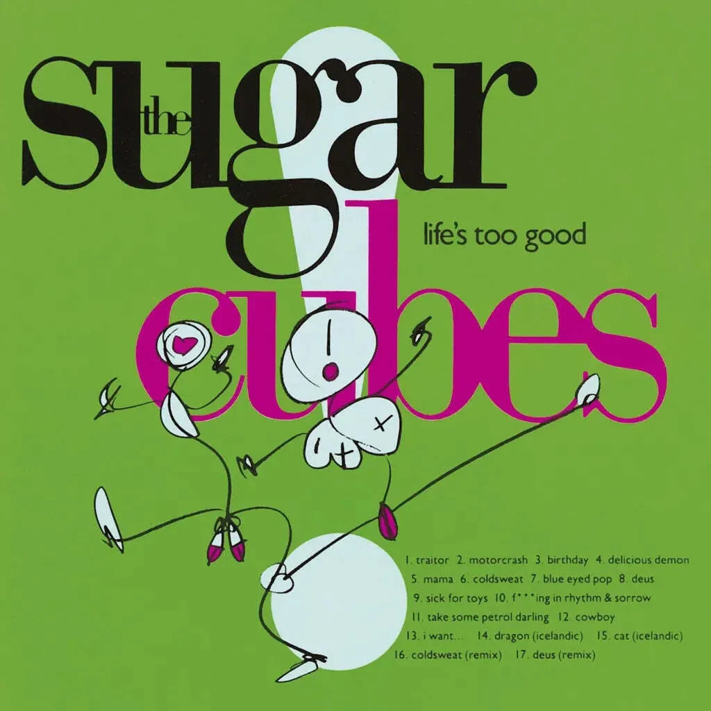 Виниловая пластинка The Sugarcubes - Life's Too Good [Clear Vinyl] NEW Vinyl