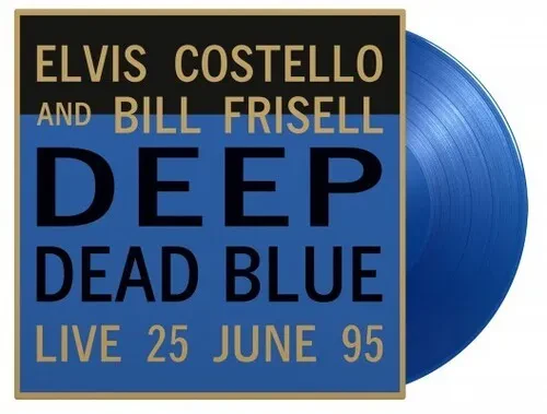 Виниловая пластинка Costello,Elvis / Fri - Deep Dead Blue Live - Limited 180-Gram Translucent Blue C