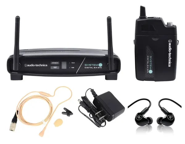 Микрофонная радиосистема Audio-technica ATW-1101/H92-TH с аксессуарами