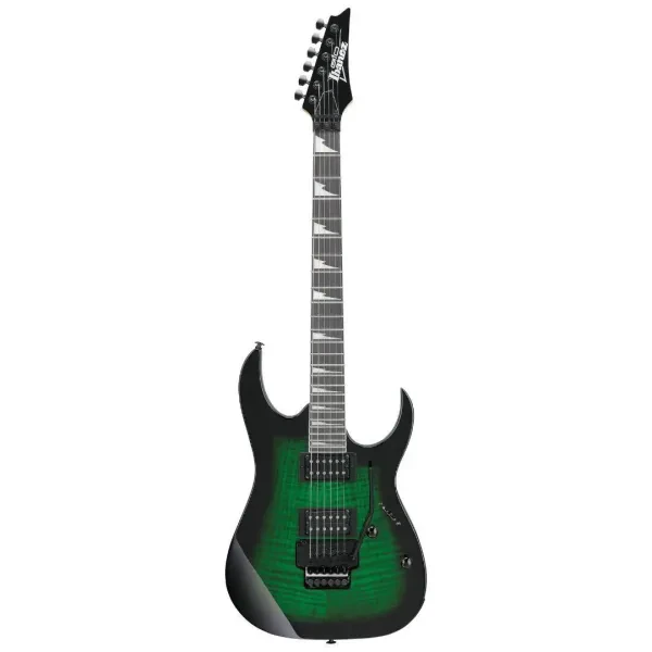 Ibanez GRG320FATEB GIO RG 6 String Electric Guitar - Transparent Emerald Burst